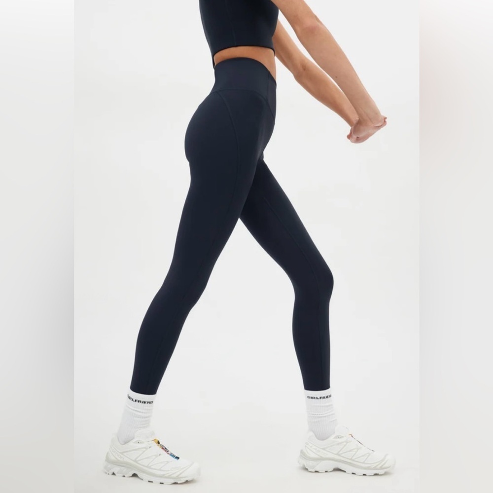 Girlfriend Collective Compressive High-Rise Legging NWT Saddle color way - Picture 3 of 5